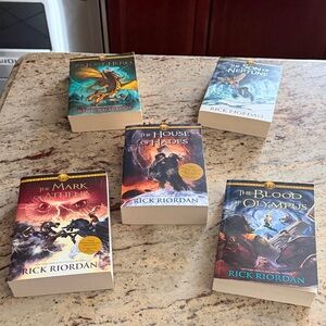 Rick Riordan Book Set